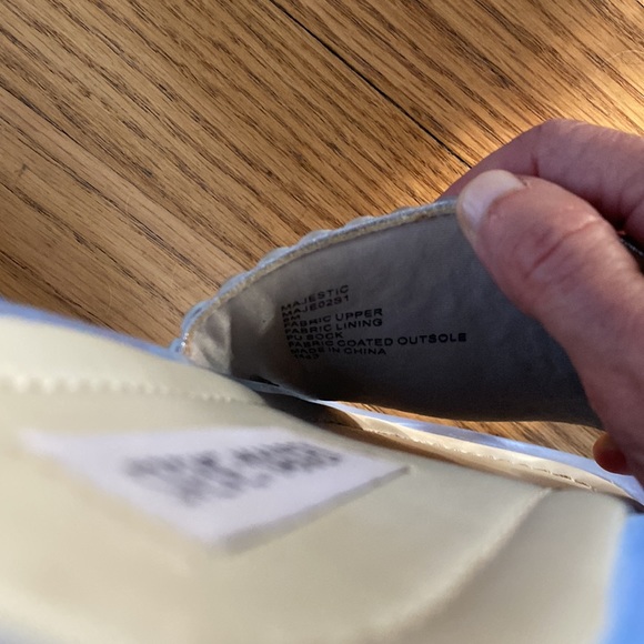 Steve Madden Size 6 Jewel Sparkly Slides Silver - Picture 9 of 11